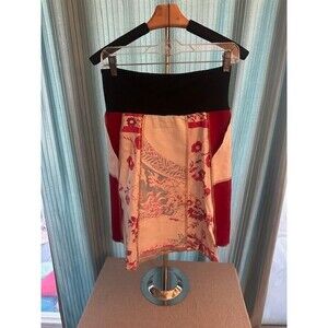 Goddess Rags Patchwork Skirt – Size Medium – Upcycled Boho Style